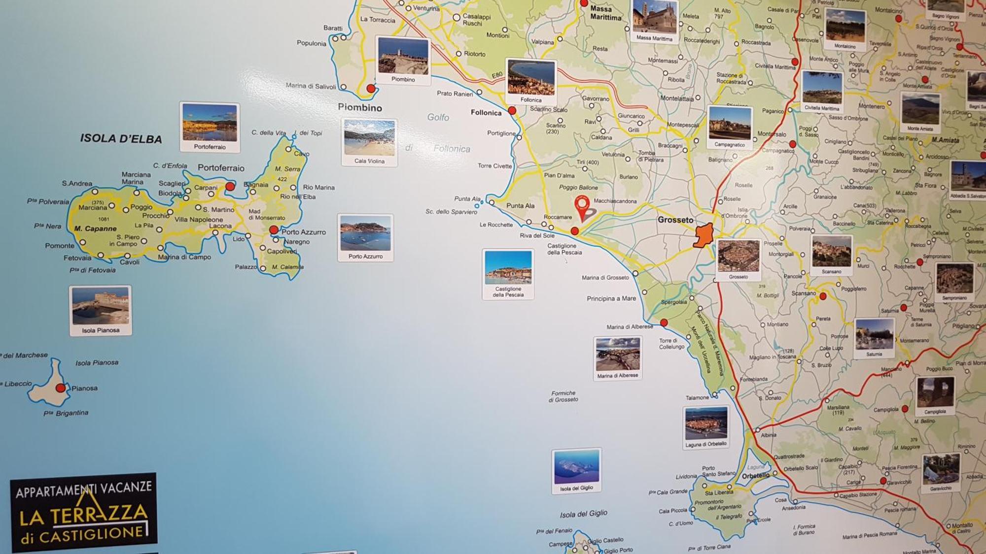 "La Terrazza Di Castiglione" Appartamenti Vacanza Castiglione della Pescaia Exteriér fotografie